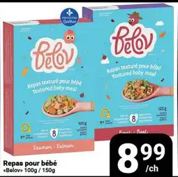 Pasquier Repas pour bébé Belov offer