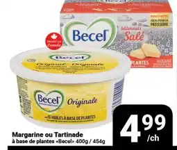 Pasquier Margarine ou Tartinade à base de plantes Becel offer