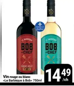 Pasquier Vin Le Barbèque à Bob offer