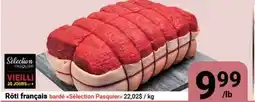 Pasquier Rôti français bardé Sélection Pasquier offer