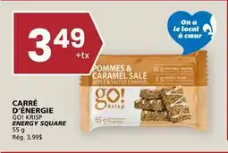 Rachelle-Bery Grocery GO! KRISP ENERGY SQUARE offer