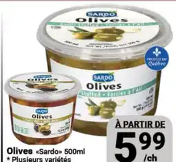 Pasquier Olives Sardo offer