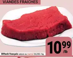 Pasquier Bifteck français offer