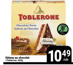 Pasquier Gâteau au chocolat Toblerone offer