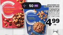 Marches Tradition COMPLIMENTS PEANUTS OR MIXED NUTS NUT MIX offer
