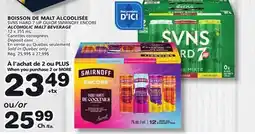 Marches Tradition SVNS HARD 7-UP OR SMIRNOFF ENCORE ALCOHOLIC MALT BEVERAGE offer