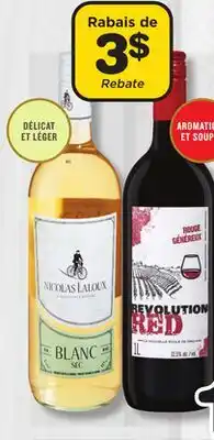 Marches Tradition NICOLAS LALOUX OR REVOLUTION RED OR WHITE WINE offer
