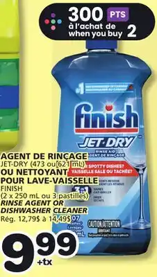 Marches Tradition FINISH RINSE AGENT OR DISHWASHER CLEANER offer