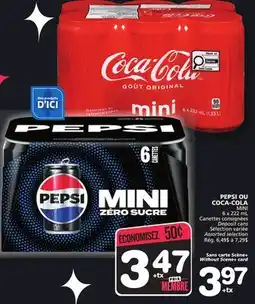 Marches Tradition PEPSI OR COLA-COLA MINI offer