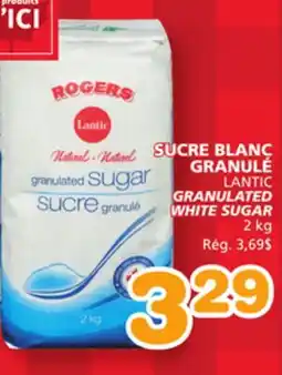 Marches Tradition LANTIC GRANULATED WHITE SUGAR offer
