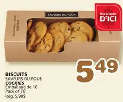 Marches Tradition SAVEURS DU FOUR COOKIES offer