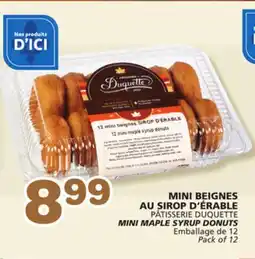 Marches Tradition PÂTISSERIE DUQUETTE MINI MAPLE SYRUP DONUTS offer