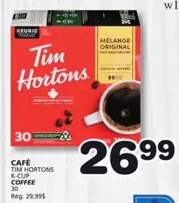 Marches Tradition TIM HORTONS K-CUP COFFEE offer