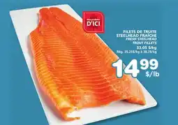 Marches Tradition FRESH STEELHEAD TROUT FILLETS offer