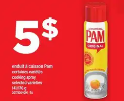 Maxi ENDUIT À CUISSON PAM | COOKING SPRAY, 141/170 g offer