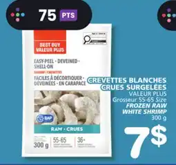 Marches Tradition VALEUR PLUS FROZEN RAW WHITE SHRIMP offer