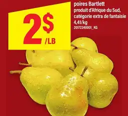 Maxi POIRES BARTLETT offer