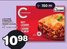 Marches Tradition COMPLIMENTS FROZEN LASAGNA offer