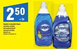 Maxi LIQUIDE À VAISSELLE DAWN | DISHWASHING LIQUID offer