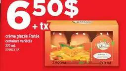 Maxi CRÈME GLACÉE FRUTÉE offer
