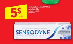 Maxi DENTIFRICE SENSODYNE, 75/100 mL OU POLIGRIP offer