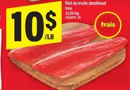 Maxi FILET DE TRUITE STEELHEAD offer