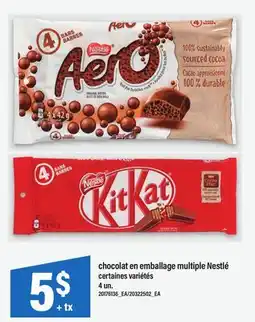Maxi CHOCOLAT EN EMBALLAGE MULTIPLE NESTLÉ, 4 un offer