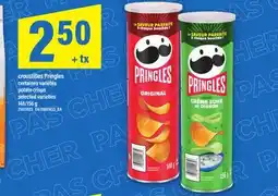 Maxi CROUSTILLES PRINGLES | POTATO CRISPS, 148/156 G offer