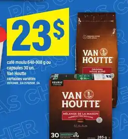 Maxi CAFÉ MOULU 640-908 G OU CAPSULES 30 UN. VAN HOUTTE offer