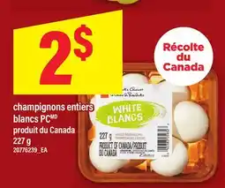 Maxi CHAMPIGNONS ENTIERS BLANCS PC offer