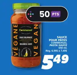 IGA COMMENSAL PASTA SAUCE offer