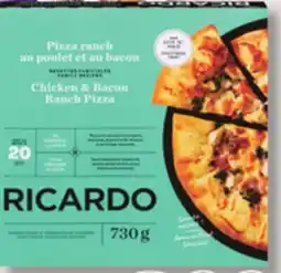 IGA RICARDO FROZEN PIZZA offer