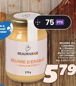 IGA MAPLE BUTTER OR CARAMEL offer