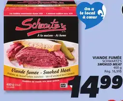 IGA SCHWARTZ'S SMOKED MEAT offer