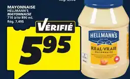 IGA HELLMANN'S MAYONNAISE offer