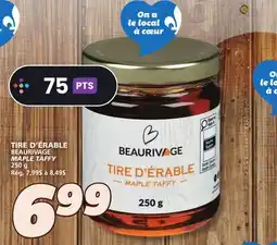 IGA BEAURIVAGE MAPLE TAFFY offer
