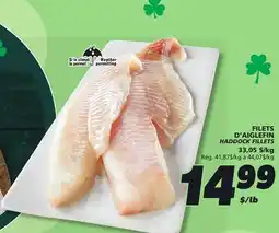 IGA HADDOCK FILLETS offer