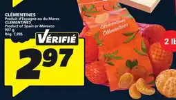 IGA CLEMENTINES offer