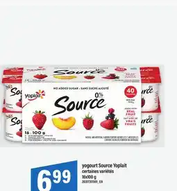 Maxi YOGOURT SOURCE YOPLAIT offer