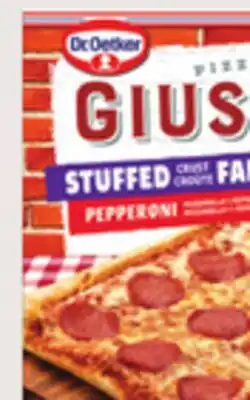 IGA DR.OETKER GIUSEPPE CROÛTE FARCIE, SUPREMA FROZEN PIZZA offer