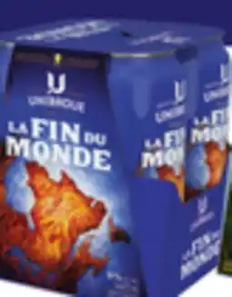 IGA UNIBROUE LA FIN DU MONDE BEER offer