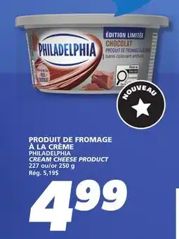 IGA PHILADELPHIA CREAM CHEESE PRODUCT offer