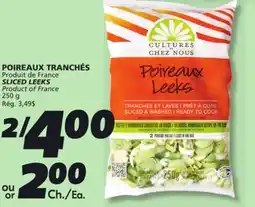 IGA SLICED LEEKS offer