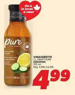 IGA J.L. KRAFT PURE DRESSING offer