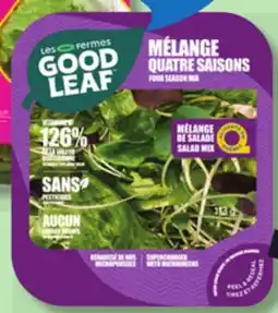 IGA GOOD LEAF LETTUCE MIX offer