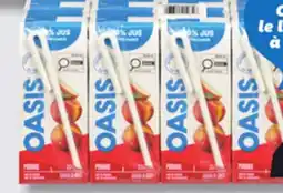 IGA OASIS FRUIT JUICE, FRUIT NECTAR OR ICED TEA offer
