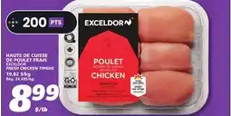 IGA EXCELDOR FRESH CHICKEN THIGHS offer
