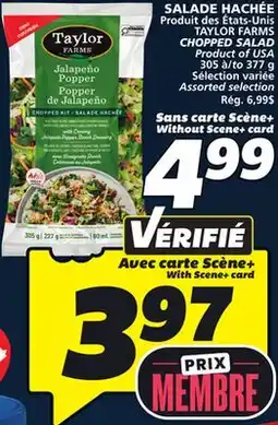 IGA TAYLOR FARMS CHOPPED SALAD offer