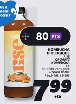 IGA RISE ORGANIC KOMBUCHA offer