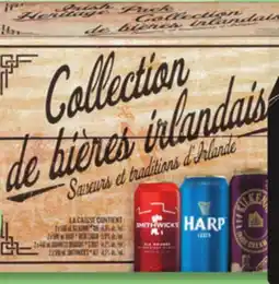 IGA COLLECTION DE BIÈRES IRLANDAISES BEER offer